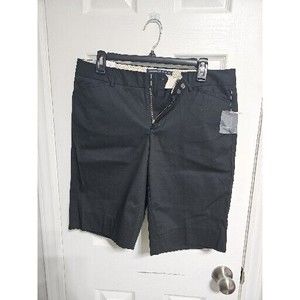 Gap Gap Stretch Bermuda Women's Shorts Size 8 Black